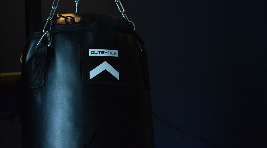 A picture of a boxing bag. Important to note if you're asking "what boxing gloves should I get?"
