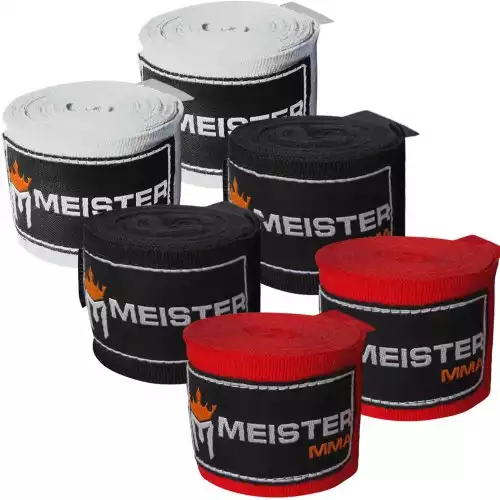 Meister Boxing Hand Wraps (3-Pack)